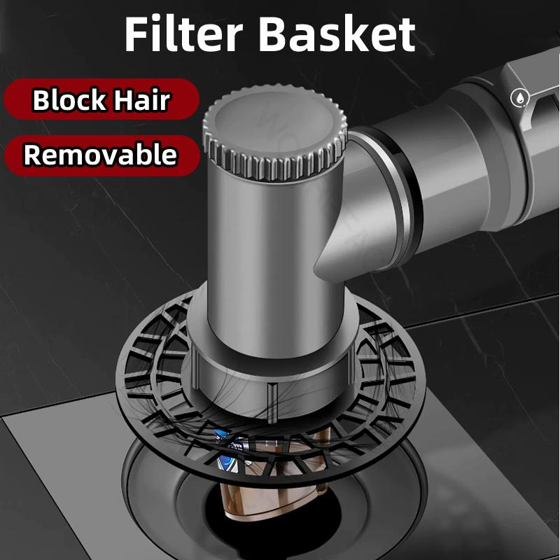 15x15 Washing Machine Floor Drain  Plumbing Sewer Drain Pipe Floor Drain Deodorant Core Plug Washing Machine Drain Cover Bed Bug