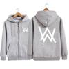 Dj Walker Alan Mens Women Luminous Hoodie Jacket Zipper Sweater Sportswear