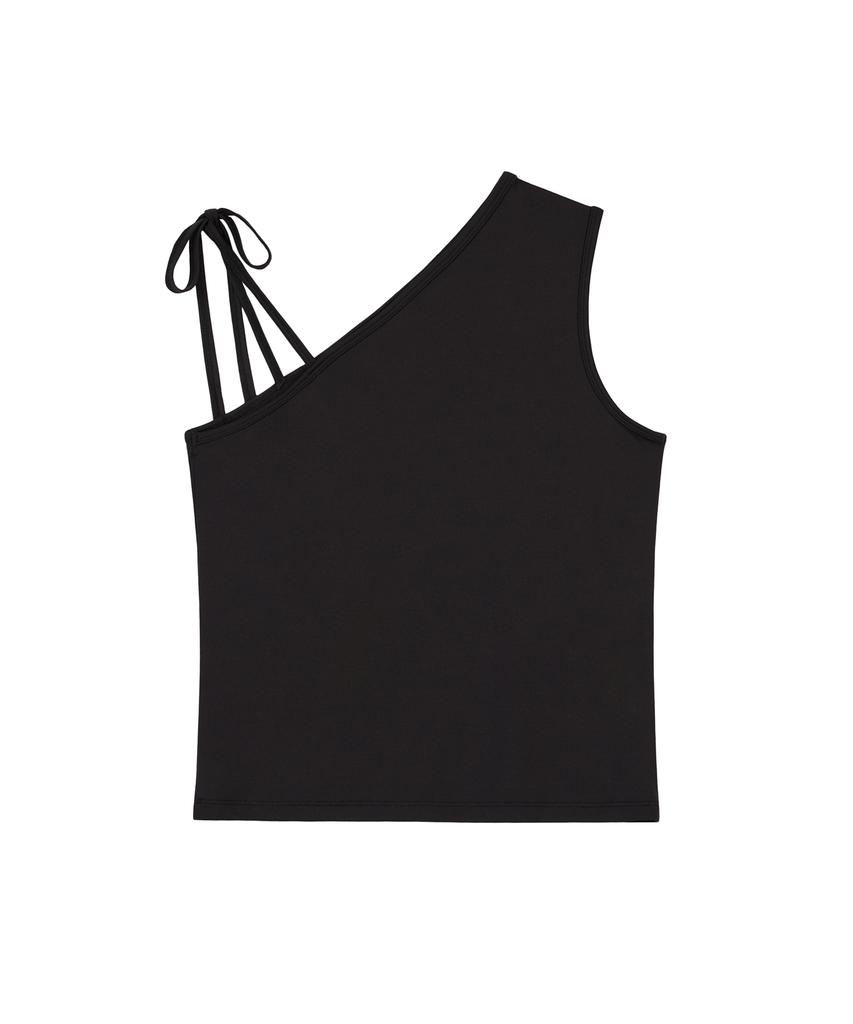 ROCKCAKE Line Void Top - Black
