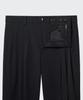 MUSINSA STANDARD Three-Puck Semi-Balloon Slacks [Black]