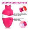 Sucking Tongue Licking 2 In 1 Vibrators for Women Clitoris Stimulator Oral Nipple Vacuum Clit Sucker Female Sex Toys for Adults