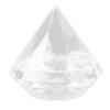 Candies Box Diamond Shaped Clear Jar Transparent Plastic Candy Storage Box for Home