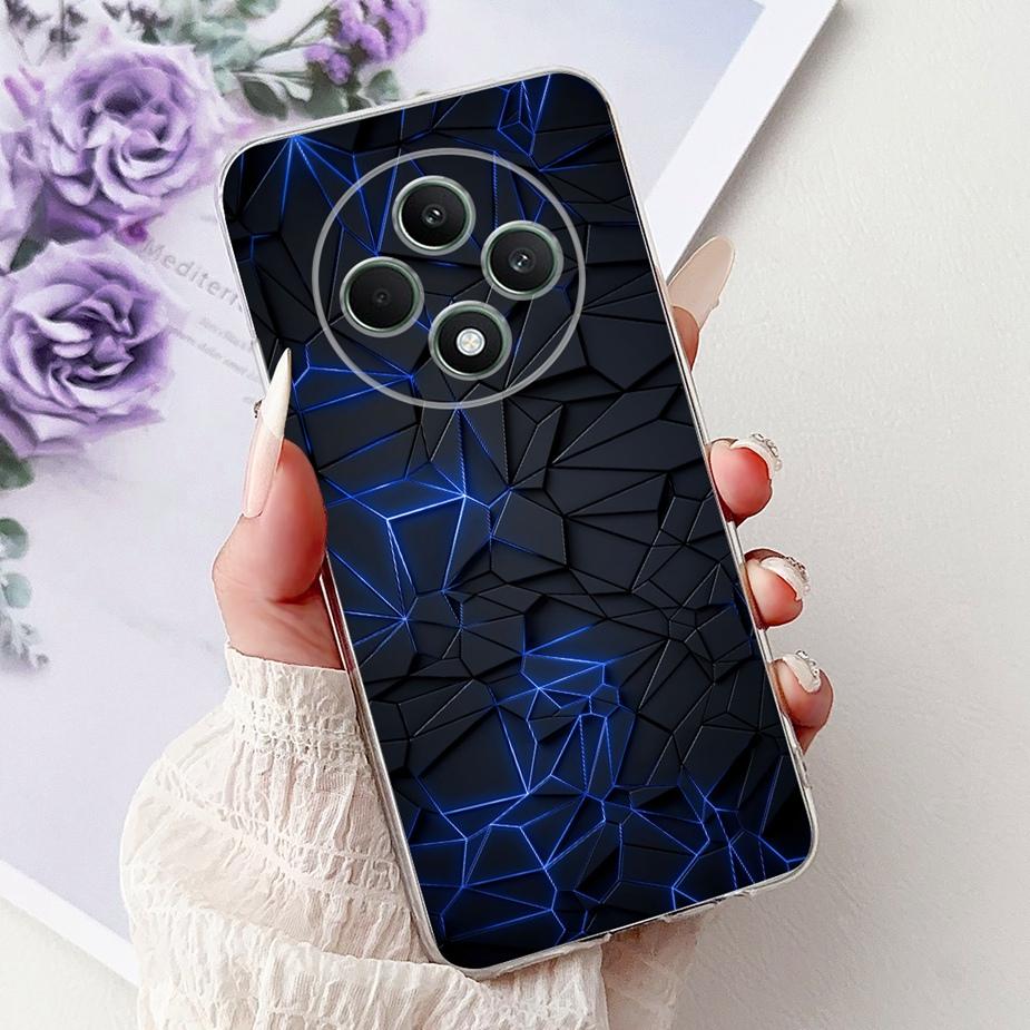 For Oppo Reno 12F 4G Case CPH2687 Cute Fashion Painted Cover Soft Silicone Phone Case For Oppo Reno12 F Reno 12 FS Reno12F Shell