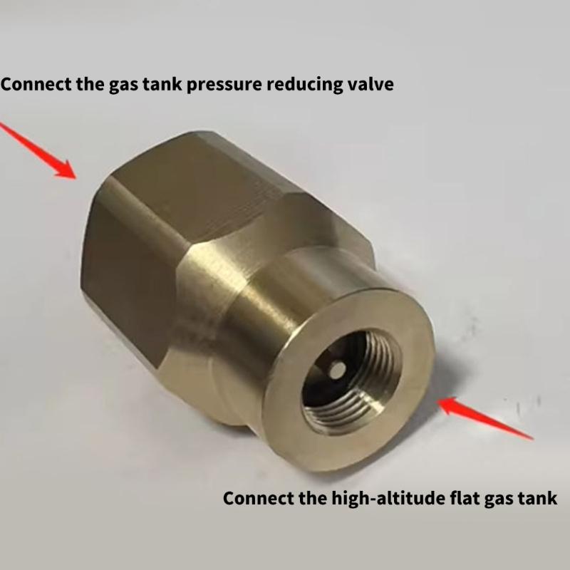 High Efficiency Regulator Converter Universal Gas Cylinders Converter for Camp Stove Lanterns And Hiking Equipment