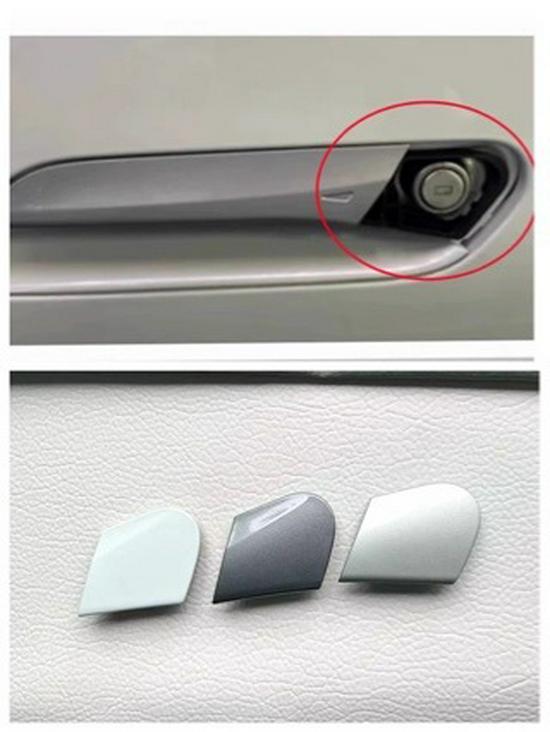 

Декоративна накладка на ручку дверей/замок ключа автомобіля Volkswagen ID4/ID6 білий