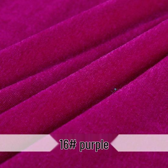 Gold Velvet Dense Fabric for Stage Curtains and Tablecloths