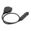 OBD2 Vehicle ECU Emergency Power Supply Cable 12V with Cigarette Lighter Car to OBD Female Connector Cable Adapter