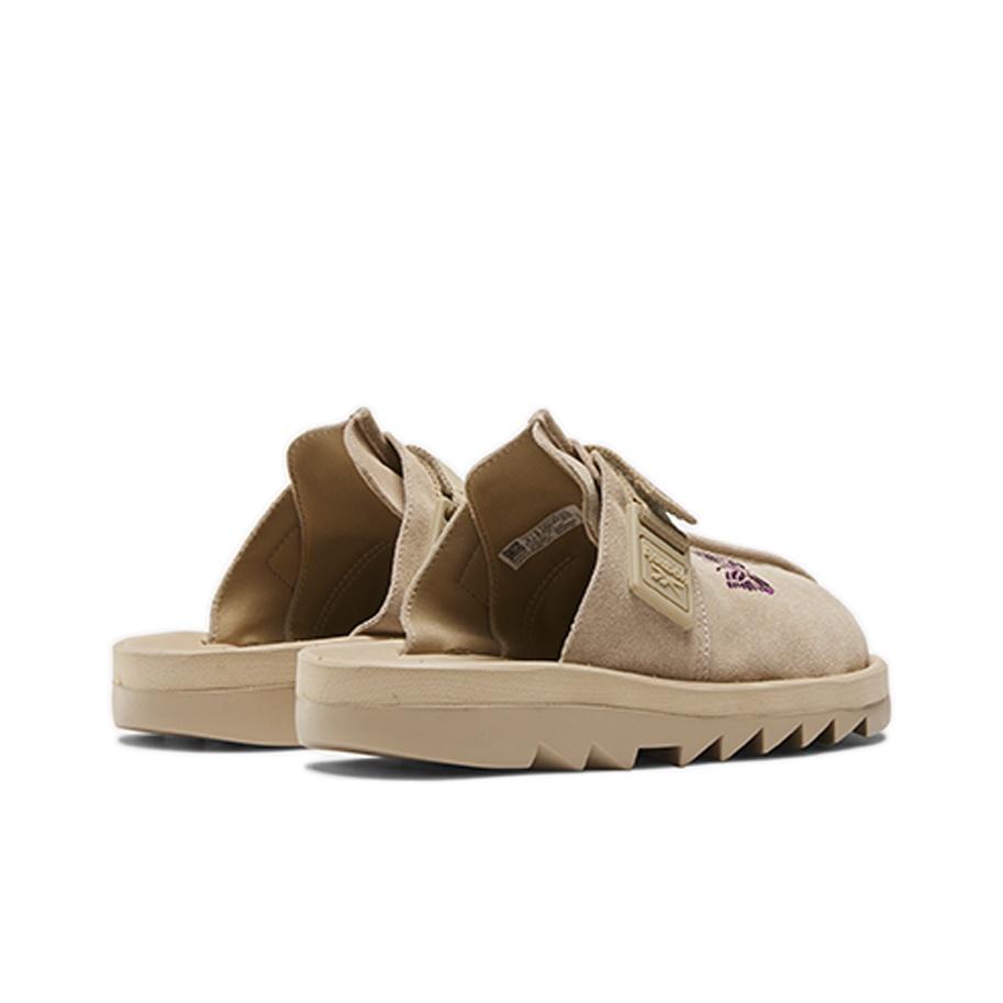 Needles X Reebok Beatnik Slides Canvas Unisex Sneakers Tan Extreme-Purple 100207687
