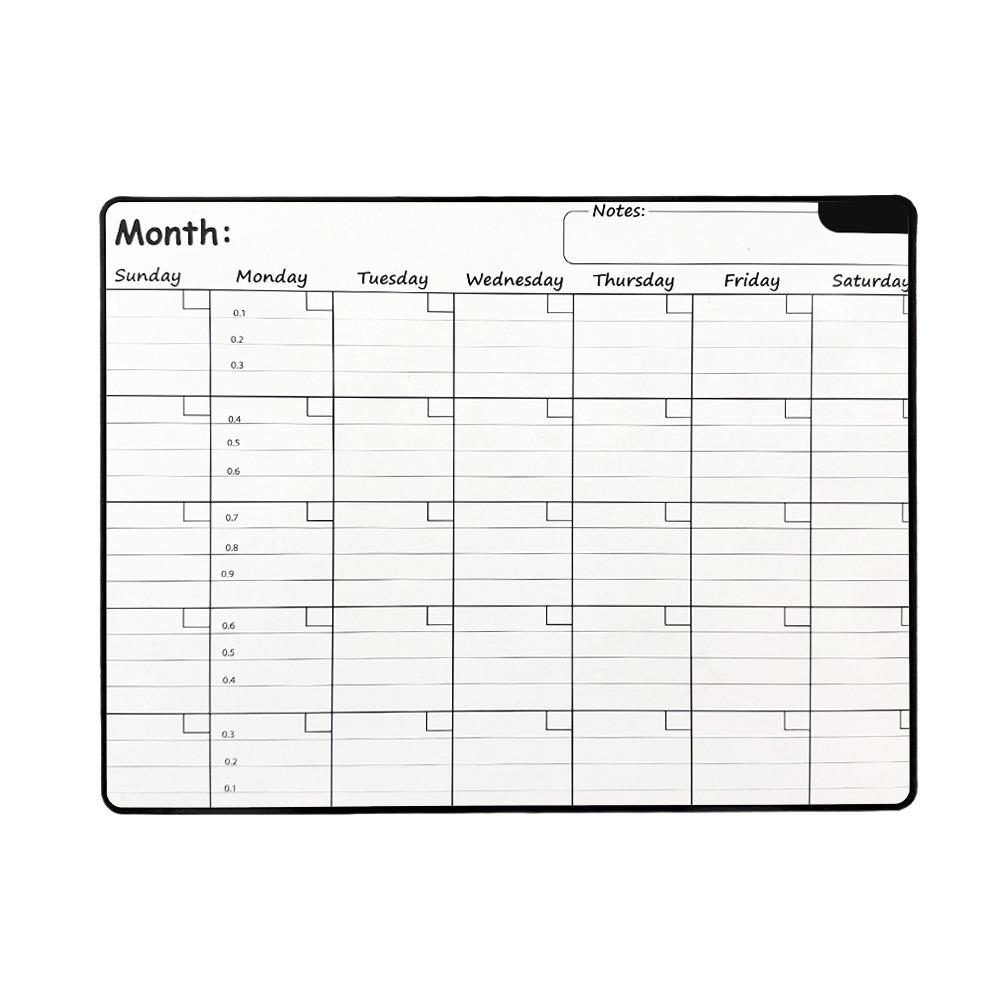 To Do List Dry Erase Planner Dry Erase Monthly Weekly Planner Meal Planner Board Fridge Magnet Use