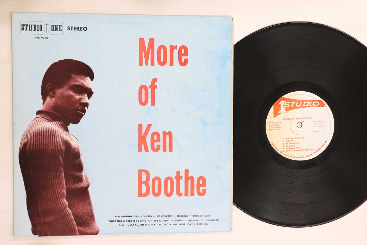 

LP Record KEN BOOTHE - More Of Ken Boothe SOL9010 Studio One Jamaica Reggae, Ska & Dub Used
