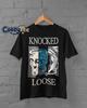 Knocked Loose T-Shirt - Metal Musik Shirt - Ein anderer Blauton - Laugh Tracks Shirt - Knocked Loose Merch - Unisex Rocker Kleidung