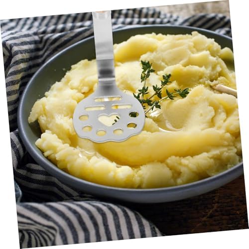 Stainless Steel Food Masher Kitchen Tool Potato Masher Meat Masher Bean Masher Baby Food Masher for Fruits and Vegetables