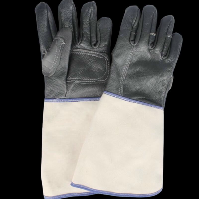 Gongtai Extended Cowhide & Canvas Welding Gloves