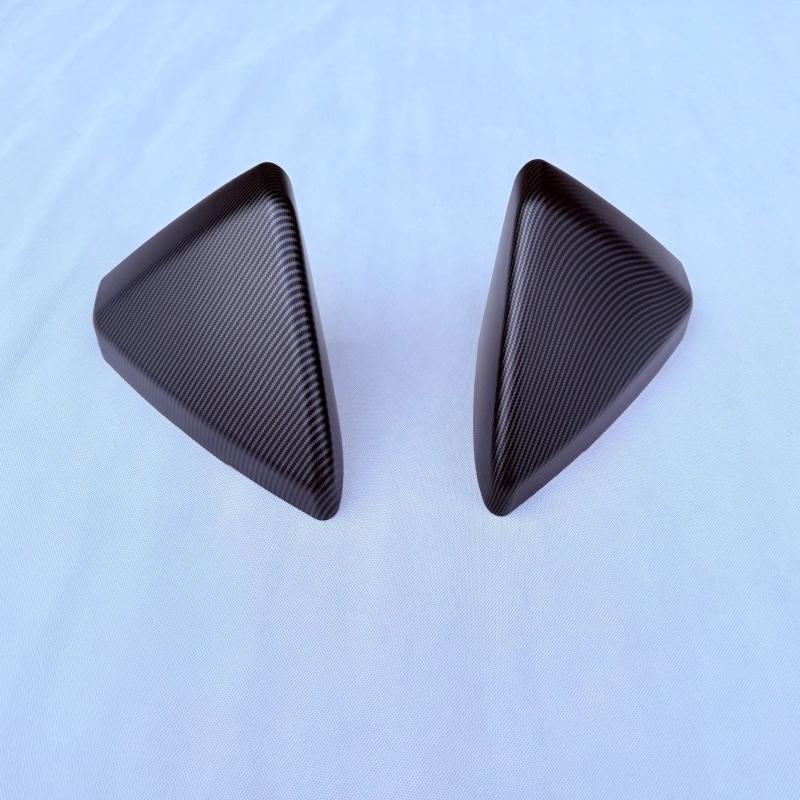 For Tesla Cybertruck -2025 carbon Accessories Side Rear View Mirror Trim Reverse Mirror Side Reflective Glass Mirror Cover