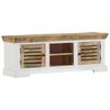 Vidaxl Szafka Pod Tv, 110X30X40 Cm, Lite Drewno Mango