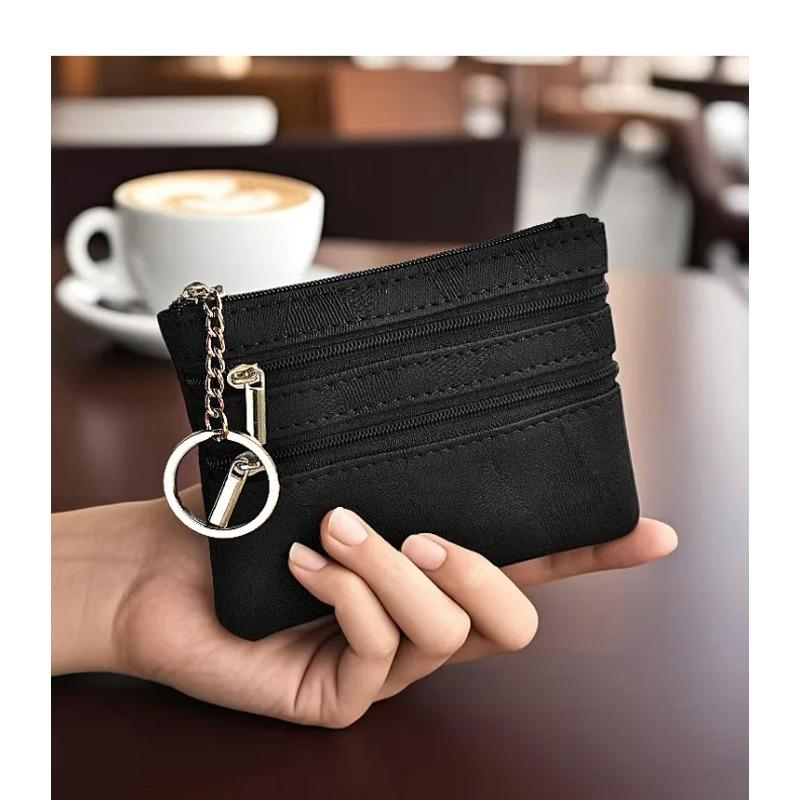 Women Men Coin Purse Men Small Bag Wallet Change Purses Zipper Money Bags Children Mini Wallets Leather Key Holder Purse