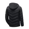 European And American Winter Men's Thick Cotton Padded Clothes Casual Hat Coat Cotton Padded Jacket