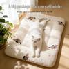 Thick Plush Pet Mat: Cat Bed, Dog Bed, Flannel Blanket, Cotton Sleeping Pad