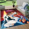 1pc Aladdin Pattern Area Rug Soft Flannel Floor Mat for Living Room,Office,Bedroom and Carpet,Sofa Coffee Table Floor Mat