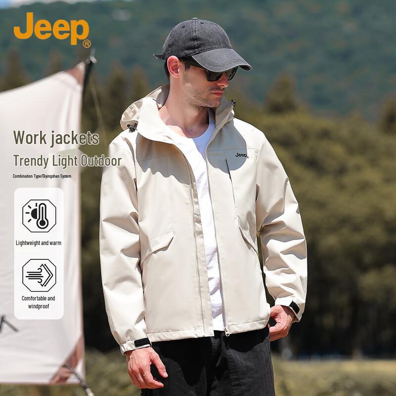 Jeep Men's Light Outdoor Casual Jacket