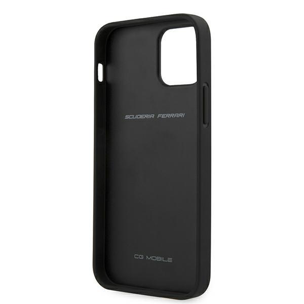Ferrari Fespehcp12Lbk Iphone12 Pro Max 6,7 Czarny/Black Hardcase On Track Perforated