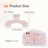 Sunstar Clip per Cancelleria Fustellato Clip Ukanmuri Beige Pesca S3623335