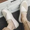 Gentleman Monk Strap Loafers Fashion Men's Suede Patent Leather Platform Shoes Male Walking Sneakers Footwears Zapatos Hombre