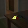 Creative Vest Shape Reflective Keychain Safety Pendant Keychain  Luggage Accessories