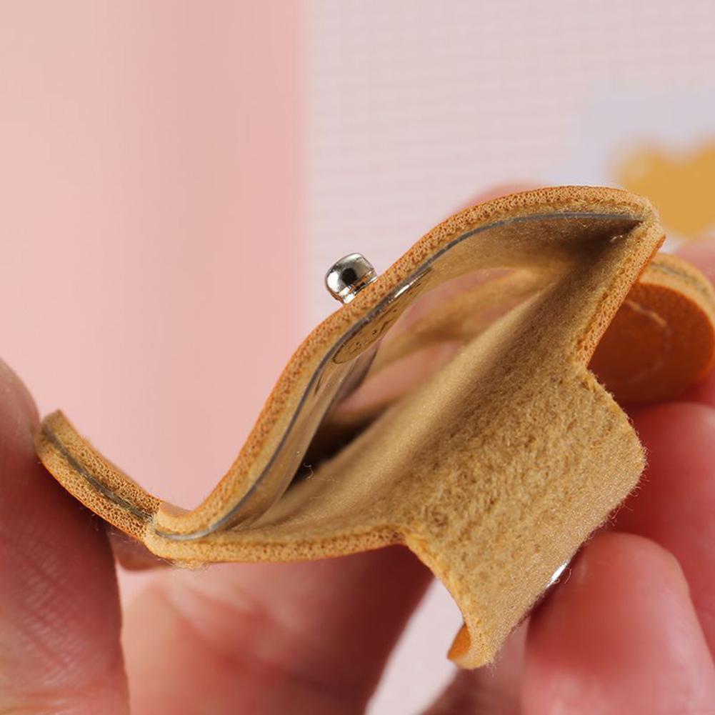 Pet Hair Keepsake Keychain PU Pet Keychains Hair Collector Cute Paw-Shaped Memorial Charm for Men Girls Wallet Women Mobile