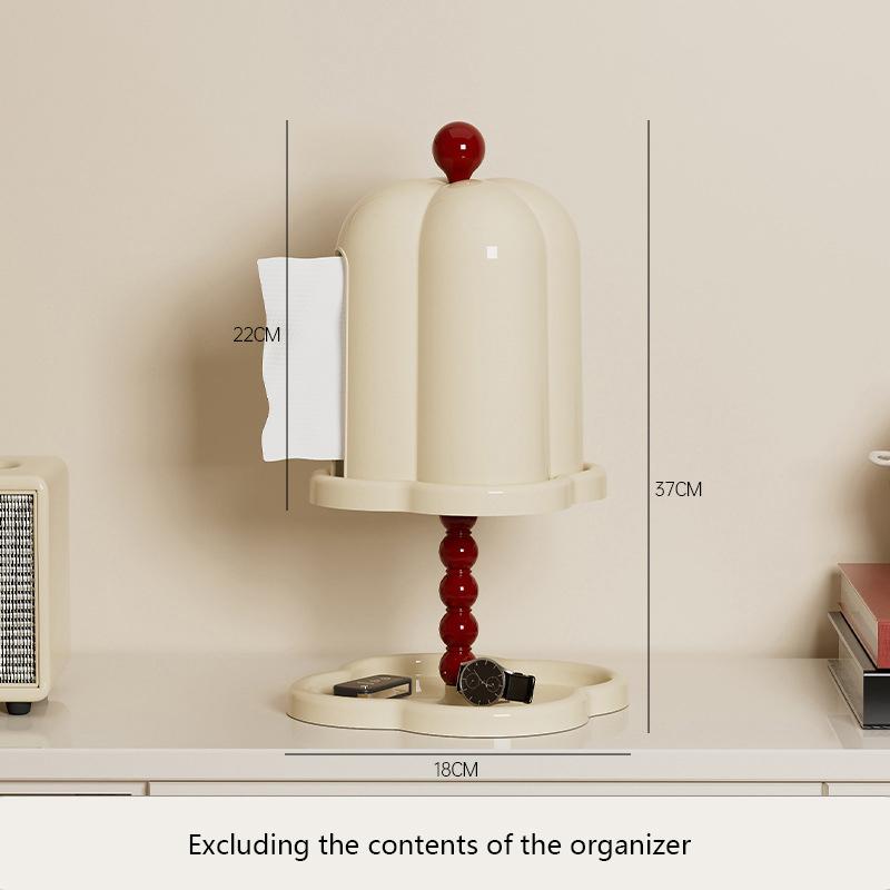 

Французская ретро-коробка для салфеток в старинном стиле Advanced Sense Of Box Креативная гостиная Light Luxury Pumping Paper Box белый