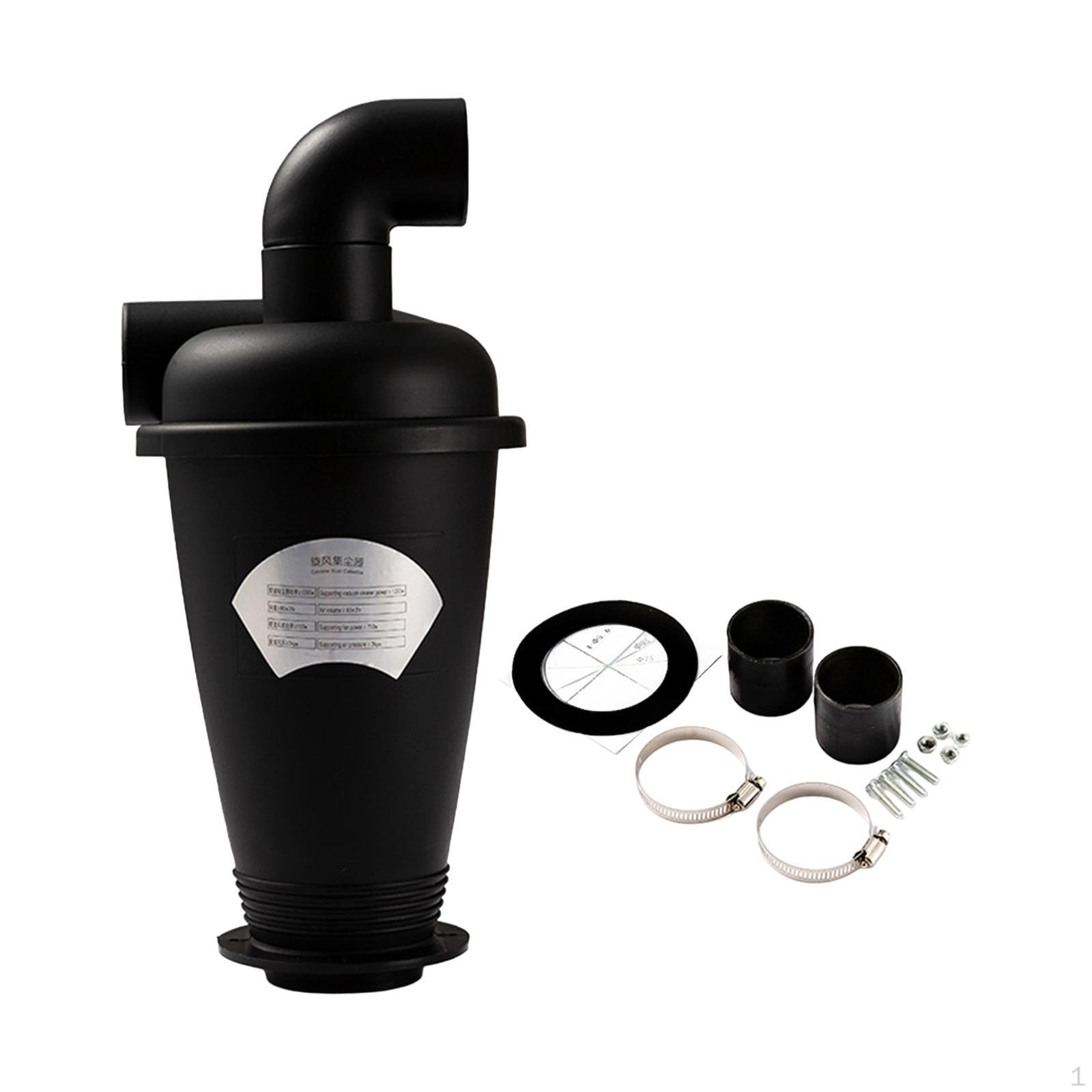 Циклонная система пылеудаления для повышения эффективности уборки чёрный