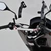 Daytona Bar SC for Majesty Aluminum Multi-Mount PCX, Grom, Forza, S, Etc. - Clear/Red (91696)