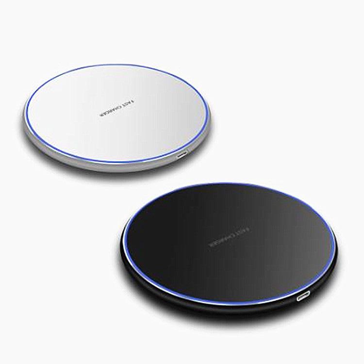 Ultra-Thin 15W Fast Wireless Charger for Apple & Huawei Devices