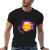 Cute Black Cat with His Star Jar TShirt Cotton Tshirt 100 T Shirts Designer TShirt