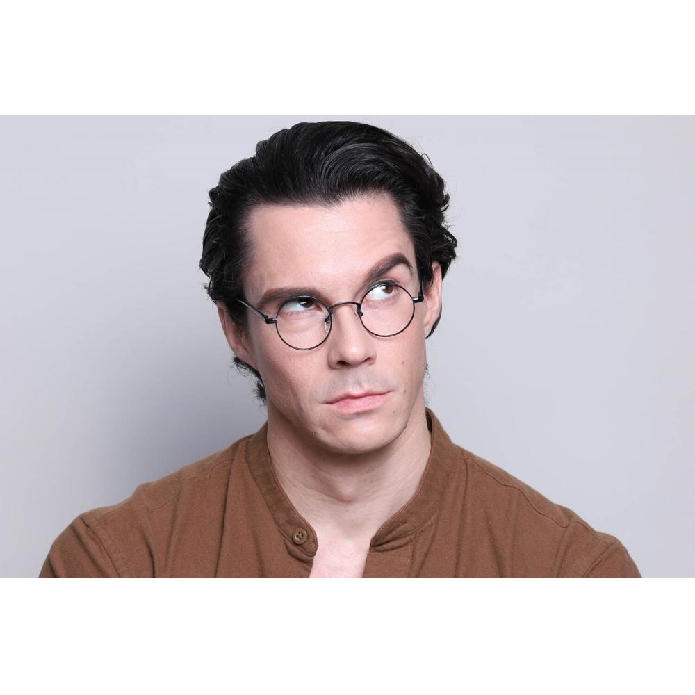 Full Rim Round Blue Smartbuy Collection Scout Asian Fit M5d Fashion Unisex Eyeglasses