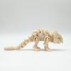 3D-gedrucktes T-Rex-Skelett Spielzeug Vollkörper Gelenkige Gelenke Realistisches Dinosaurier-Tier-Modell für Sammler