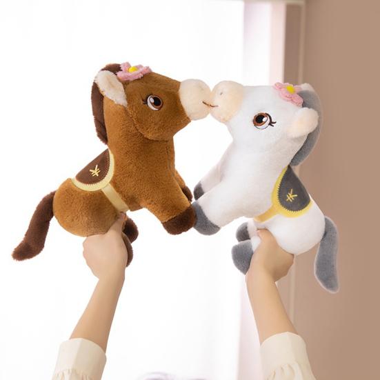 2026 Year of The Horse Plush Toy Doll Auspicious Meaning Desktop Ornament Good Luck
