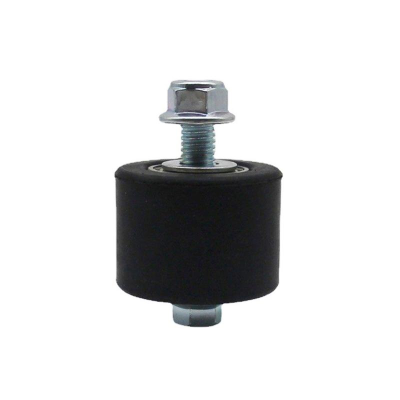 Chain Guide Roller Service Part with 8mm Center Hole for YFZ350 1987-2006, Rubber Outer Roller for Drive System Maintenance Work Use Field