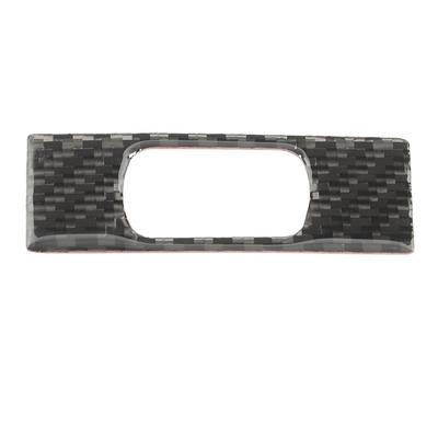 Copertura Trim Pulsante Interruttore Luce di Emergenza in Fibra di Carbonio Accessori Interni Auto Sostituzione per Corvette C6 2005‑2013