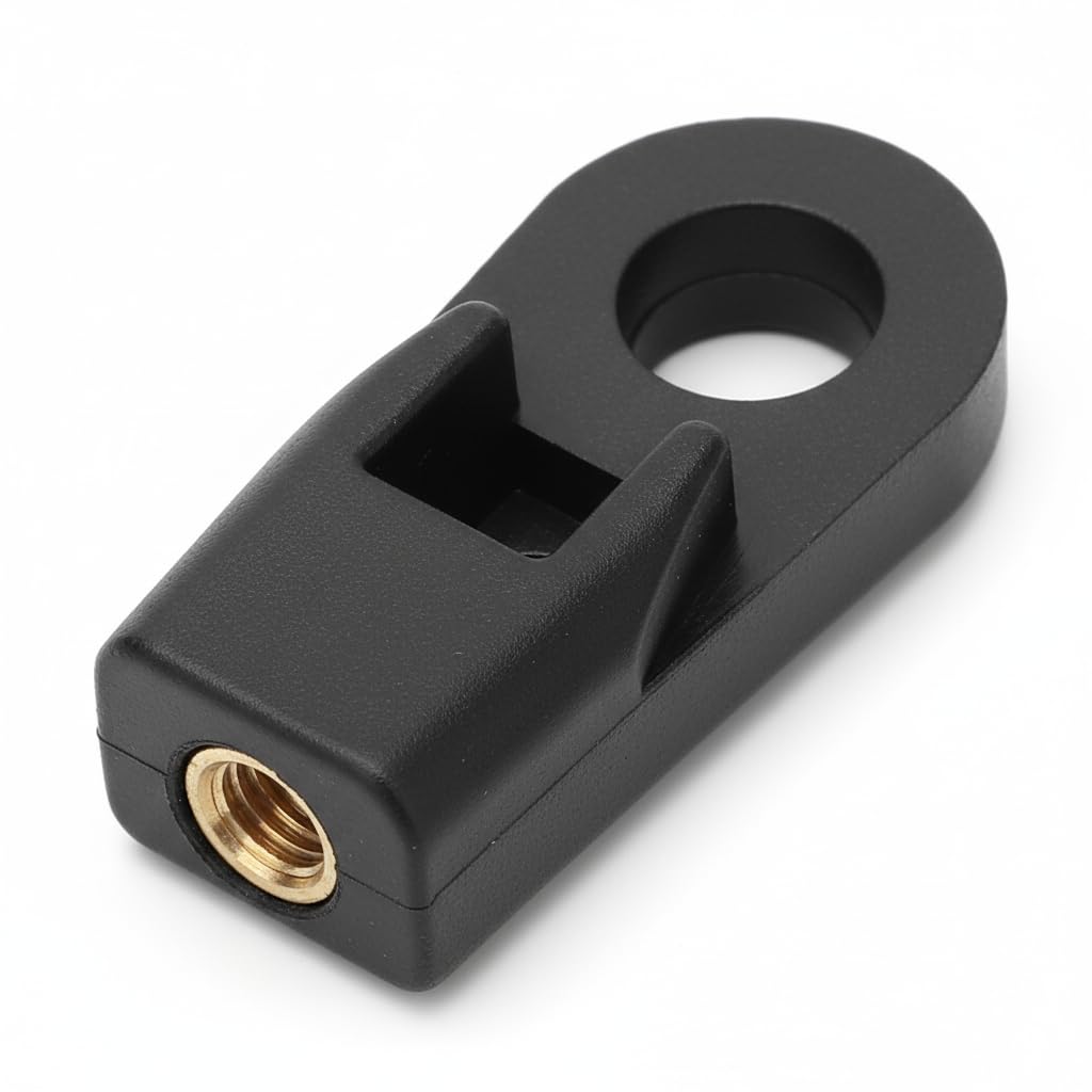 Outboard Control Box Cable End Connector ABS Copper Replacement for Throttle and Shift Control Box Cable Connection 2pcs 67275-95600