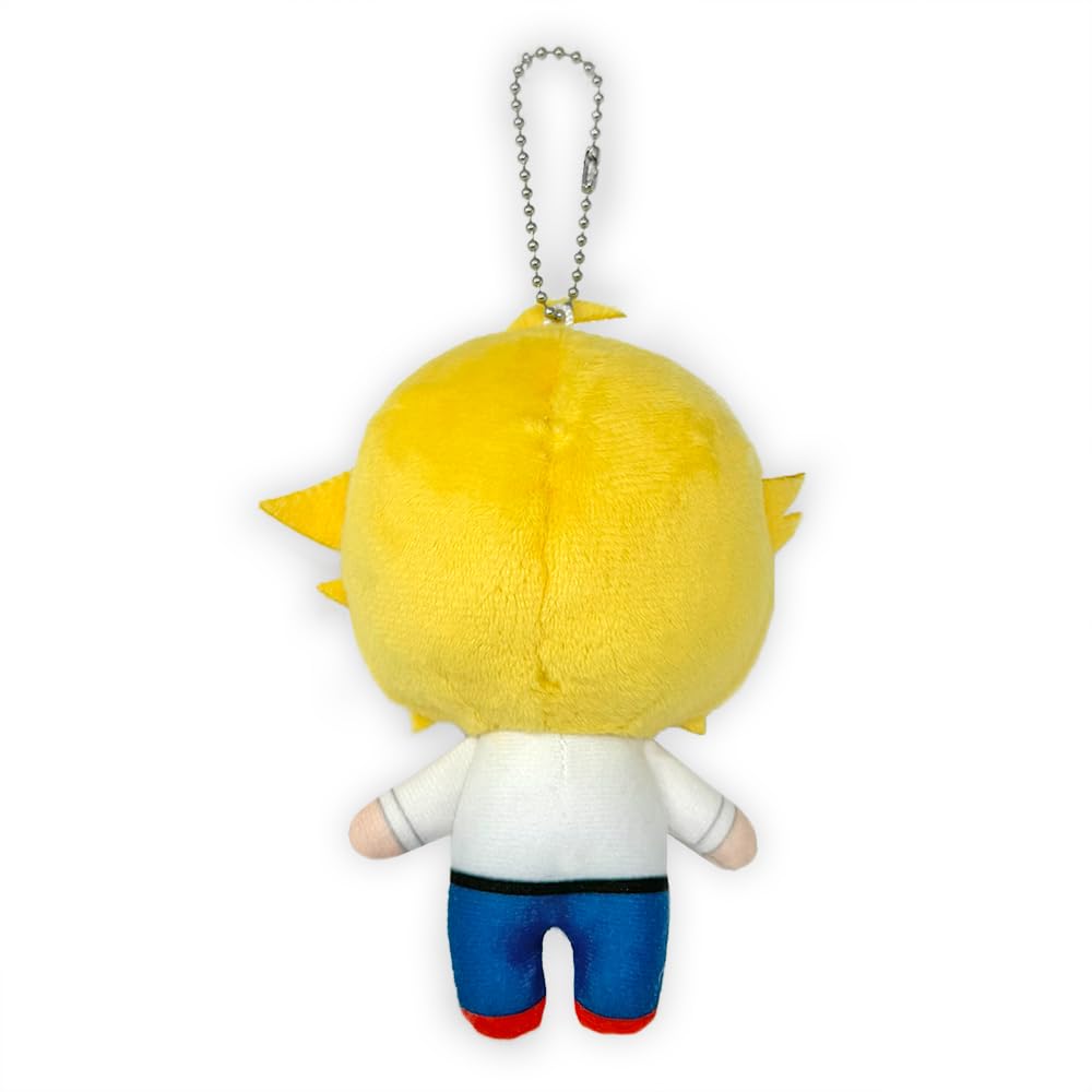 Miraculous Ladybug and Cat Noir Chibi Plush Set (Marinette and Adrien, 13 cm, with Ball Chains)