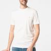 Emporio Armani Solid Color Round Neck Short Sleeve T-Shirt Men tops White 3L1TEY-1JUVZ-0101