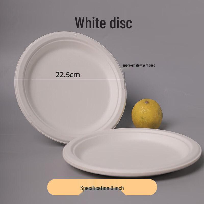 Biodegradable Wheat Straw Disposable Plates & Dishes