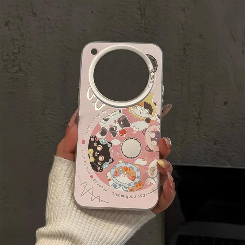 

Record puppy applies to huawei mate70pro mobile phone case new pura80pro matte colored silver mate60 Huawei p50