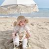 Kids Photography Props Bohemian Tassels Outdoor Stroller Sun Shade Umbrellas Beaches UV Protections Umbrella Dropshipping