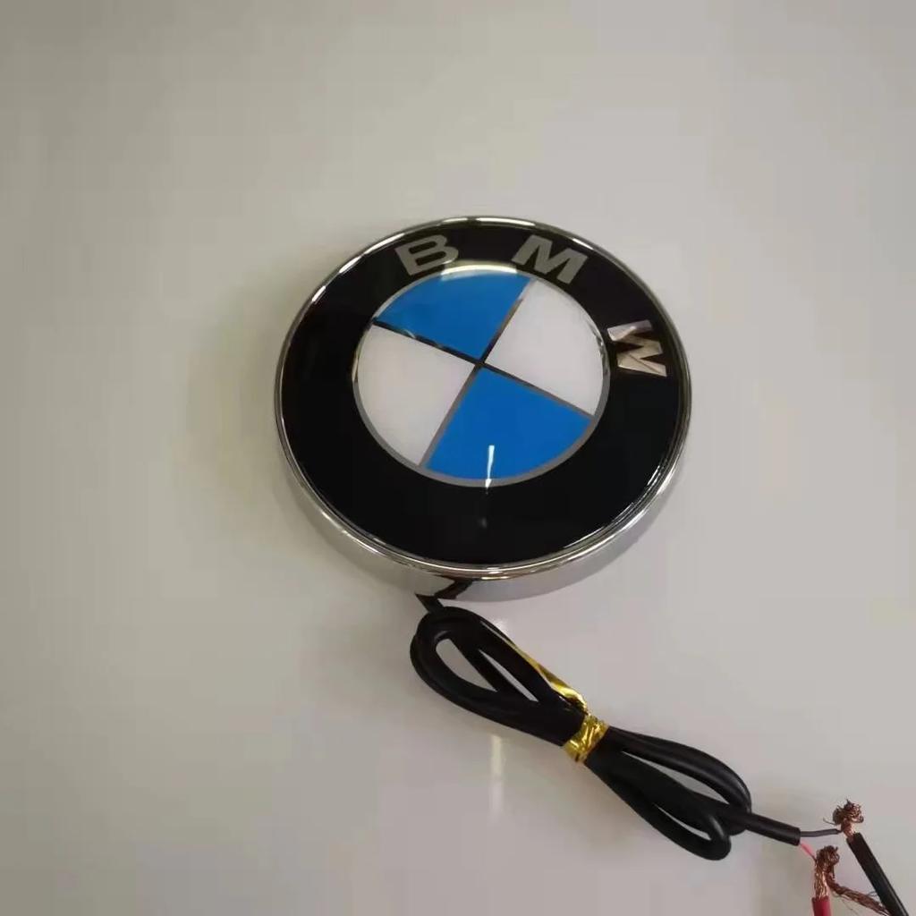 4D Logo Lamp Is Suitable for Decoration of 82mm Badge BMW 1 3 5 7series X1 X3 X4 X5 X6 GT525 GT535 Front and Rear LED Lamps.