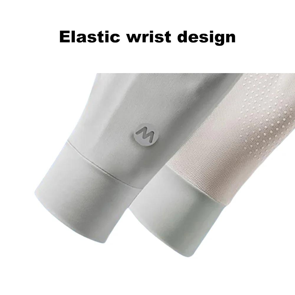 Women UV Sun Protection Gloves Breathable Touchscreen Sunblock Gloves Non Slip Ice Silk Cycling Gloves for Cycling Driving