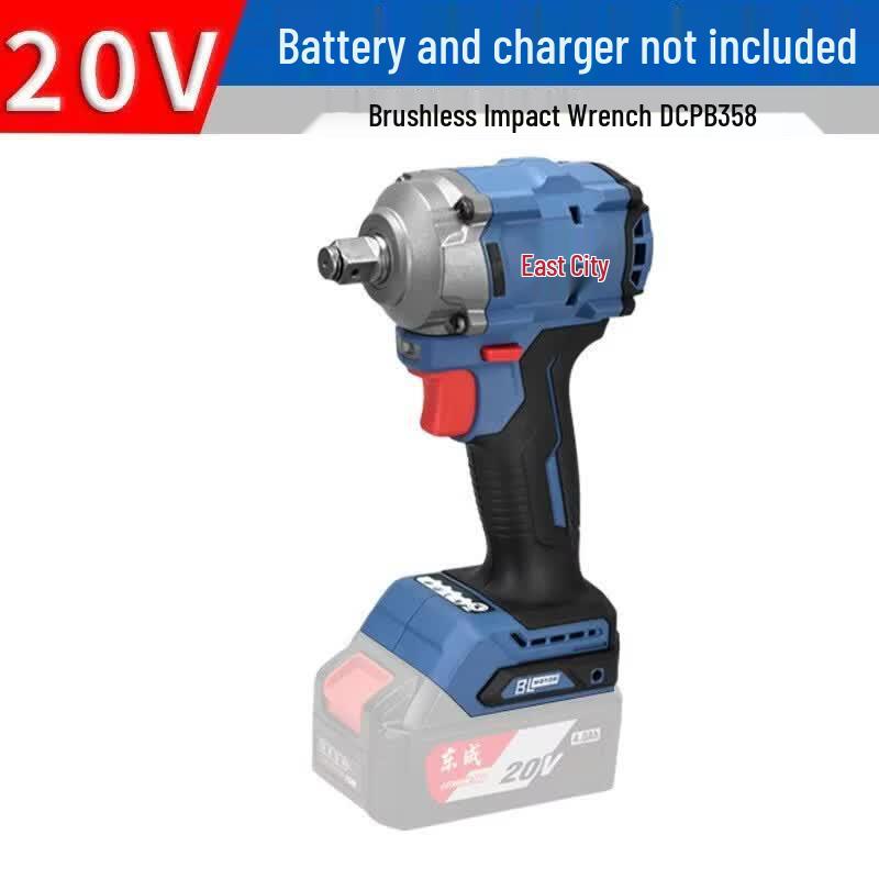 Dongcheng Cordless Brushless Impact and Ratchet Wrenches CN Plug (adapter Included)