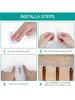 10/30PCS Transparent Seamless Adhesive Hooks, Strong Wall Mounted Hooks, Photo Frame Traceless And N
