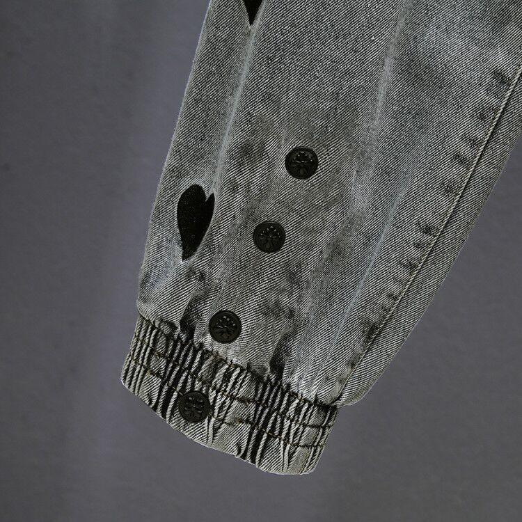 Women's Spring and Autumn Large Size High Waist Jeans Solid Color Loose Straight Casual Harem Pants